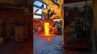 Steel forging equipment very high power ! 🔥 - Machinery Make Work Easy Routine Crafts !