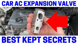 Car AC Expansion Cooler Valve Replacement