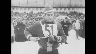 Ski Jumping Champion Helmut Recknagel @ Garmisch-Partenkirchen 1958