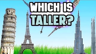 The tallest towers in the world. Which tower is the tallest?