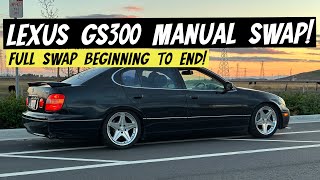 Lexus GS300 Full Manual Swap