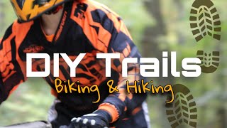 How to Make Trails in the woods - Hiking, MTB, ATV.