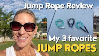 Jump Rope Review: My 3 Favorite Jump Ropes