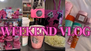 WEEKEND VLOG : GETTING BACK ON SCHEDULE | MOTIVATION TO JUST START| NOT MY TIME YET | SHOPPING