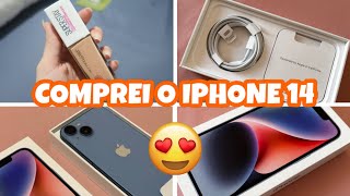 COMPREI O IPHONE 14 + É MUITO LINDO, SAÍMOS PARA JANTAR MAS NÃO DEU MUITO CERTO 🥹