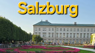 Walking Tour Salzburg | Mirabell Palace Garden | Austria