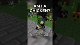 Am I... The Chicken Man...? #minecraft