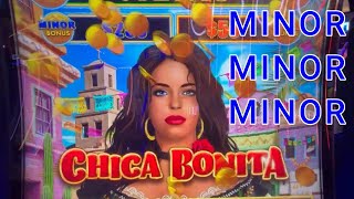 Chica Bonita - MINOR X3! #lightninglinkslots #slots #lightningdollarlinkslotmachine