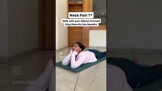 Neck Pain Yoga #yoga