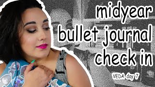 Midyear Bullet Journal Flipthrough | #booktubeVEDA