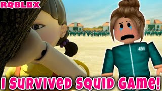 Squid Game In Roblox! She Survived...With A Little Help