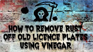 How to Take Rust Off with Vinegar and Salt