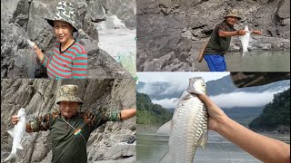 Fishing at Siang River |Upper Siang  District | Arunachal  Pradesh