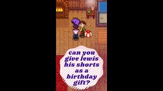 Can you give Lewis his shorts for his purple birthday? // #shorts