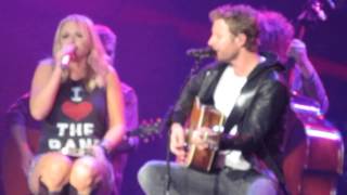 Miranda Lambert and Dierks Bentley - After The Fire Is Gone-Live in Bossier City, LA  [HD Snippet].