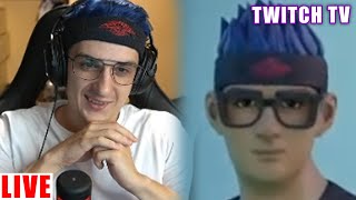 ТОП ТВИЧА #9 ЭВЕЛОН в FORTNITE и УПАЛА СО СТУЛА