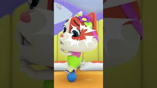 Five Little Kittens #shorts #thefivelittleshow #cartoonvideos #kidsosng #preschool