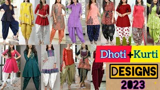 dhoti dress designs|kurti designs| dhoti salwar kameez designs| dhoti with kurti|| #dhoti #dhotisuit