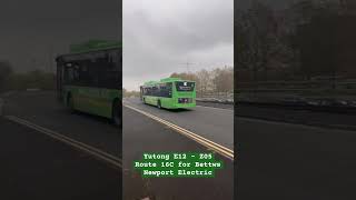 Newport Electric - Yutong E12 (Z05): Route 16C for Bettws