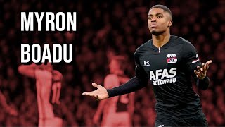 Myron Boadu - AZ Alkmaar - Future World Class Striker? - Goals, Skills & Assists 2019/20