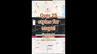 Over 25 Styles for your Map Apps!