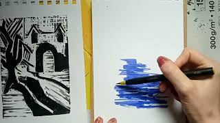 Professionally Printing Beverley Lino Print at Home | Printmaking