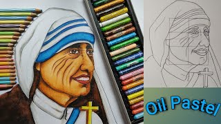 How to draw Mother Teresa Drawing/How to draw Mother Teresa Drawing Step by step