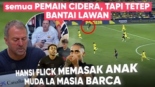 Rotasi Besar, Pemain Penuh Cedera, tapi tetap CETAK 5 Gol Away, Hansi Flick Memasak Skuad Barcelona