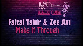 (HQ KARAOKE) Faizal Tahir & Zee Avi - Make It Through