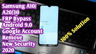 Samsung A10 frp Bypass Google Account Remove