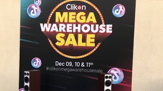 Clickon Warehouse sale Dubai , for three days