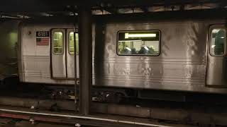 MTA NYCT: 168 St bound R46 C departing Canal St