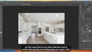 How to Flip an Image in Photoshop - Real Estate Photo Editing