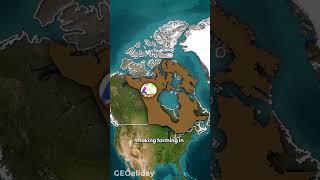 Why 80% of Canada is Empty #canada #usa #america #geography #map #history #travel #explore #facts