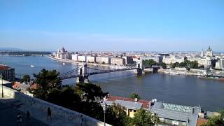 View from Budapest castle