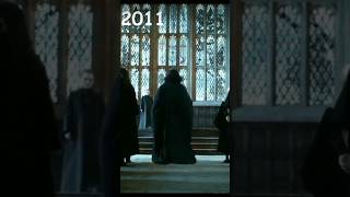 Snape's walk in 2001 vs 2011. Somethings never change 🥲 R.I.P Alan Rickman {Severus Snape} #Shorts