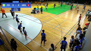 Ivory Coast vs Hong Kong / Foam Mixed / Dodgeball World Championships 2024