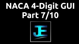 Explained: NACA 4-Digit GUI Part 7/10 [MATLAB]