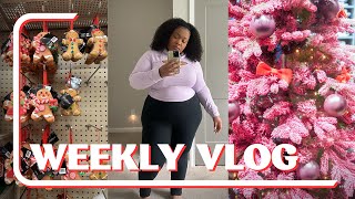 VLOG | THANKSGIVING WAS A MESS, PUTTING UP THE TREE, CHRISTMAS COFFEE ICE, TRY ON HAUL FT. HALARA