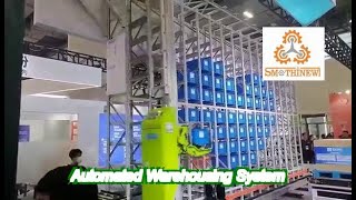 mini load asrs stacker for carton / box automatic racking system