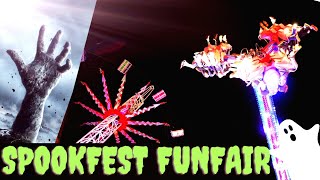 Spookfest | The Trafford Centre | Full Walkthrough | On ride pov's | Halloween funfair | Oct 2021