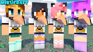 skirii wolf family aphmau and friends - minecraft animation #shorts