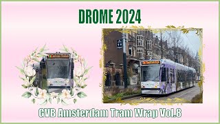 DROME Tram Wrap 2024 - From Vercors to Provence - GVB Amsterdam Vol. 8