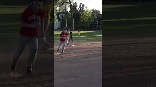 BASEBALL GRAND SLAM HOME RUN Bases Loaded 4 RBIs #shorts #rbi #baseball #homerun #sports #viral #fun