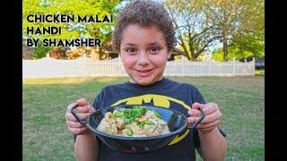 Chicken Malai Handi Recipe | How To Make Chicken Malai Handi | Easy Recipe