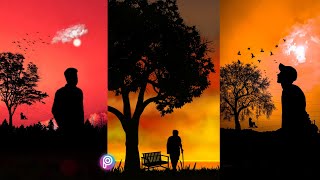 Alone Dark Shadow Photo Editing in Picsart | How to Edit Professional Dark Shadow Photo | Effect