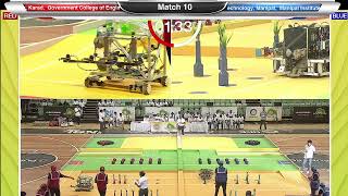 ABU Robocon 2024 India: GCOE, Karad vs Manipal [League Match 10]