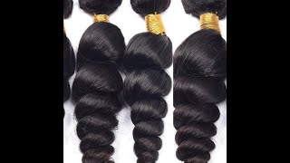 Brazilian Loose Wave 5/6/10/12 Bundles 10A Grade