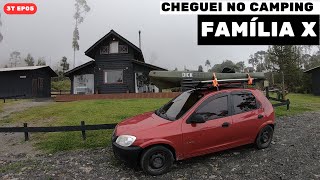 CHEGUEI NO CAMPING DA FAMÍLIA X! camping da montanha.