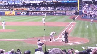 Derek Jeter's First AB in Milwaukee